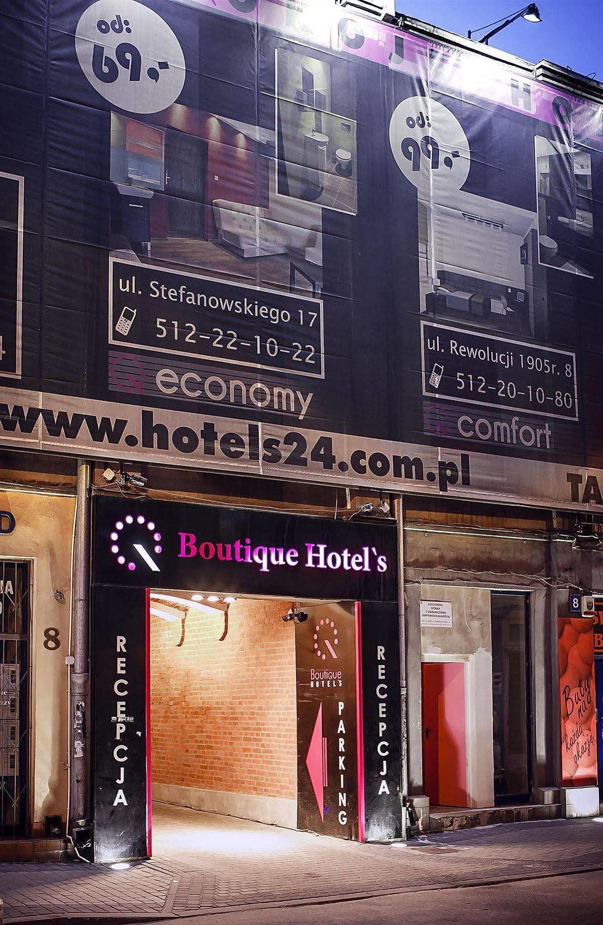 Boutique Hotel'S II Rewolucji Лодзь Экстерьер фото